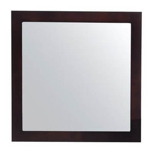 LAVIVA Nova 31321529-MR-B 28" Fully Framed Mirror in Brown, View 1