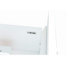 Load image into Gallery viewer, LAVIVA Nova 31321529-32W-CB 32&quot; Single Bathroom Vanity in White with Ceramic Top and Integrated Sink, Logo Inside Drawer