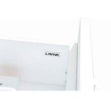 Load image into Gallery viewer, LAVIVA Nova 31321529-48W-CB 48&quot; Single Bathroom Vanity in White with Ceramic Top and Integrated Sink, Logo Inside Drawer