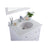 LAVIVA Luna 313DVN-30W-PW 30" Single Bathroom Vanity in White with Pure White Phoenix Stone, White Oval Sink, Countertop Closeup