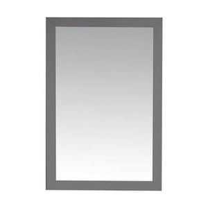 LAVIVA Sterling 313FF-2430MG 24" Fully Framed Mirror in Maple Grey, View 1