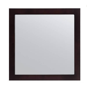 LAVIVA Sterling 313FF-3030E 30" Fully Framed Mirror in Espresso, View 1