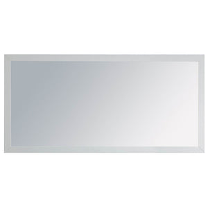 LAVIVA Sterling 313FF-6030W 60" Fully Framed Mirror in White, View 1