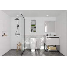 Load image into Gallery viewer, LAVIVA Alto 313SMR-30W-PW 30&quot; Single Bathroom Vanity in White with Pure White Phoenix Stone, White Oval Sink, Rendered Bathroom View