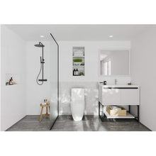 Load image into Gallery viewer, LAVIVA Alto 313SMR-36W-WQ 36&quot; Single Bathroom Vanity in White with White Quartz, White Rectangle Sink, Rendered Bathroom View