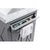 LAVIVA Wimbledon 313YG319-24G-WC 24" Single Bathroom Vanity in Grey with White Carrara Marble, White Rectangle Sink, Open Tip Tray Closeup