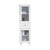 LAVIVA Everest 313YG618-SCW 15" Bathroom Side Linen Cabinet in White, Front View