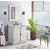 BELLATERRA HOME 400100-GA-GYR 31" Single Sink Vanity in Glacier Ash with Gray Granite, White Rectangle Sink, Bathroom Rendering