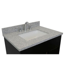 Load image into Gallery viewer, Bellaterra Home 400200-SB-GYR 31&quot; Single Sink Vanity in Silvery Brown Ash with Gray Granite, White Rectangle Sink, Countertop and Sink