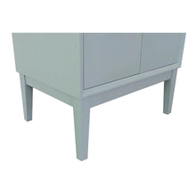 Load image into Gallery viewer, Bellaterra Home 400400-AB-WER 31&quot; Single Sink Vanity in Aqua Blue with White Quartz, White Rectangle Sink, Legs