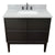 Bellaterra Home 400503-CP-GYR 37" Single Vanity in Cappuccino with Gray Granite, White Rectangle Sink