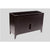 Bellaterra Home 500410D-ES-WH-48S 48" Single Vanity in Dark Espresso with White Ceramic Countertop and Integrated Sink