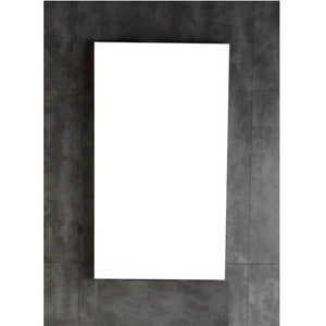 Bellaterra Home 500821-18-M 18" Mirror in Gray Brownish Oak