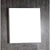 Bellaterra Home 500821-30-M 30" Mirror in Gray Brownish Oak