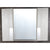 Bellaterra Home 500822-42-MC 42" Mirror Cabinet in Gray Pine
