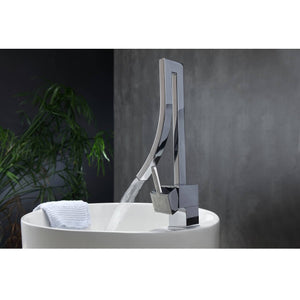 KUBEBATH Aqua Elegance AFB001 Single Lever Bathroom Faucet in Chrome, View 3