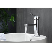 Load image into Gallery viewer, KUBEBATH Aqua Roundo AFB033 Single Lever Bathroom Faucet in Chrome, View 3