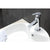 KUBEBATH Aqua Roundo AFB033 Single Lever Bathroom Faucet in Chrome, View 4