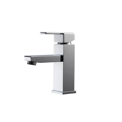 KUBEBATH Aqua Piazzo AFB041 Single Lever Bathroom Faucet in Chrome, View 1