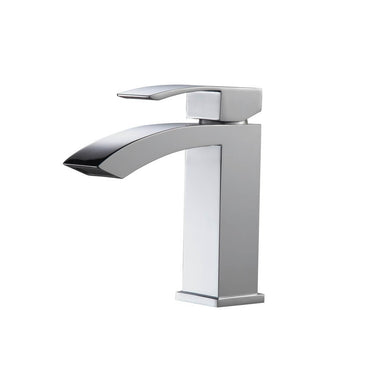 KUBEBATH Aqua Balzo AFB053 Single Lever Bathroom Faucet in Chrome, View 1