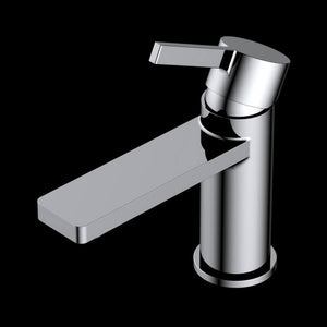 KUBEBATH Aqua Sotto AFB10901 Single Lever Bathroom Faucet in Chrome, View 2
