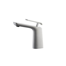 Load image into Gallery viewer, KUBEBATH Aqua Adatto AFB1639WH Single Lever Bathroom Faucet in Chrome and White, View 1