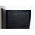 KUBEBATH Bliss FMB24-BK 24" Single Bathroom Vanity in Black with White Acrylic Composite, Integrated Sink, Cabinet Closeup