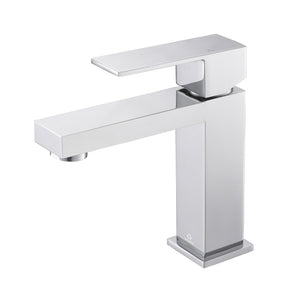 Lexora Volez LV341824SBES000 24" Single Bathroom Vanity in Dark Grey, Integrated Rectangle Sink, Faucet