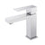 Lexora Jacques LJ342230SADS000 30" Single Bathroom Vanity in White with White Carrara Marble, White Rectangle Sink, Faucet