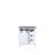 Lexora Marsyas LM342230SAAS000 30" Single Bathroom Vanity in White with Grey Quartz, White Rectangle Sink, Front View