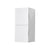 KUBEBATH Bliss SLBS28-GW 12" Wall Mount Bathroom Side Linen Cabinet in Gloss White, Angled View