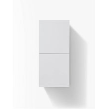 Load image into Gallery viewer, KUBEBATH Bliss SLBS28-GW 12&quot; Wall Mount Bathroom Side Linen Cabinet in Gloss White, Front View